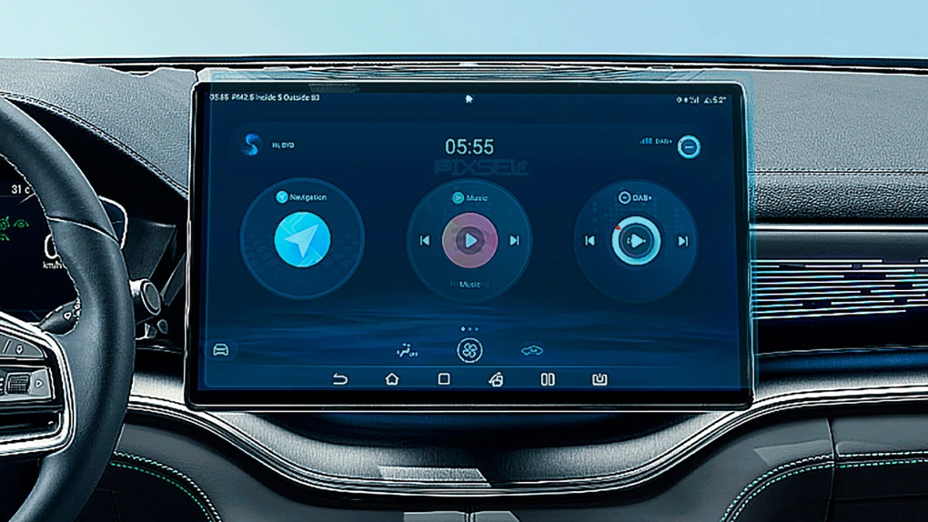 Sticlă hibridă de protecție Pixsel monitor BYD SEAL U - 16.2“ 2024 -