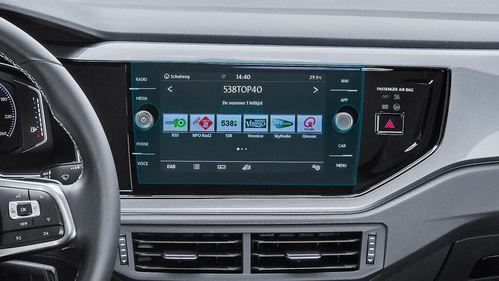 Sticlă hibridă de protecție Pixsel monitor VOLKSWAGEN POLO - 10.8“ 2017 -