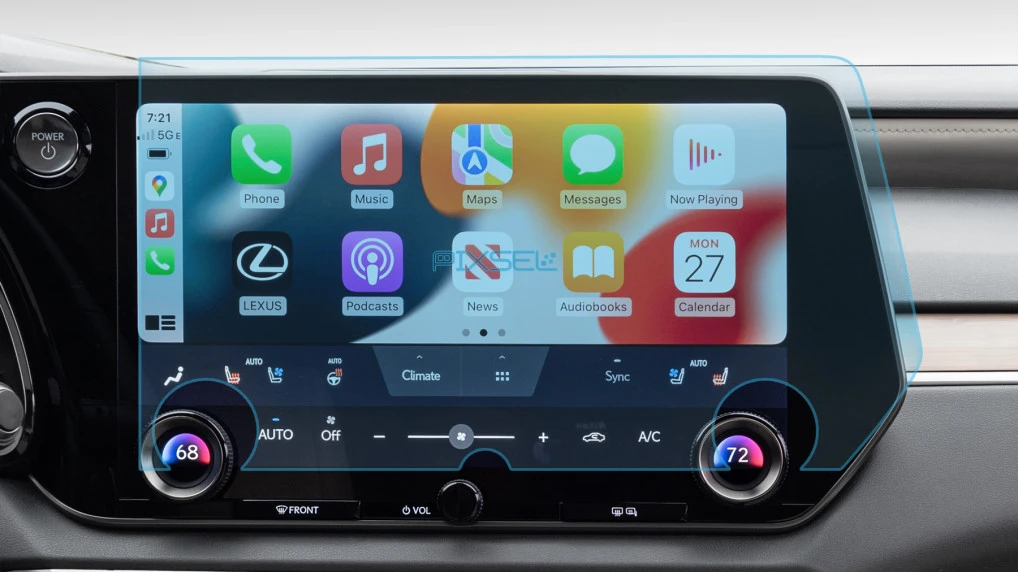 Sticlă hibridă de protecție Pixsel monitor LEXUS RX - 16.5“ 2023 -