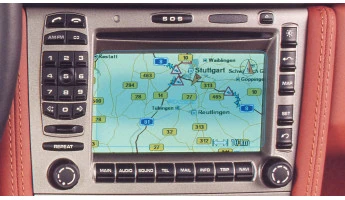 Sticlă hibridă de protecție Pixsel monitor PORSCHE 911 - 5.6“ 2005 - 2008
