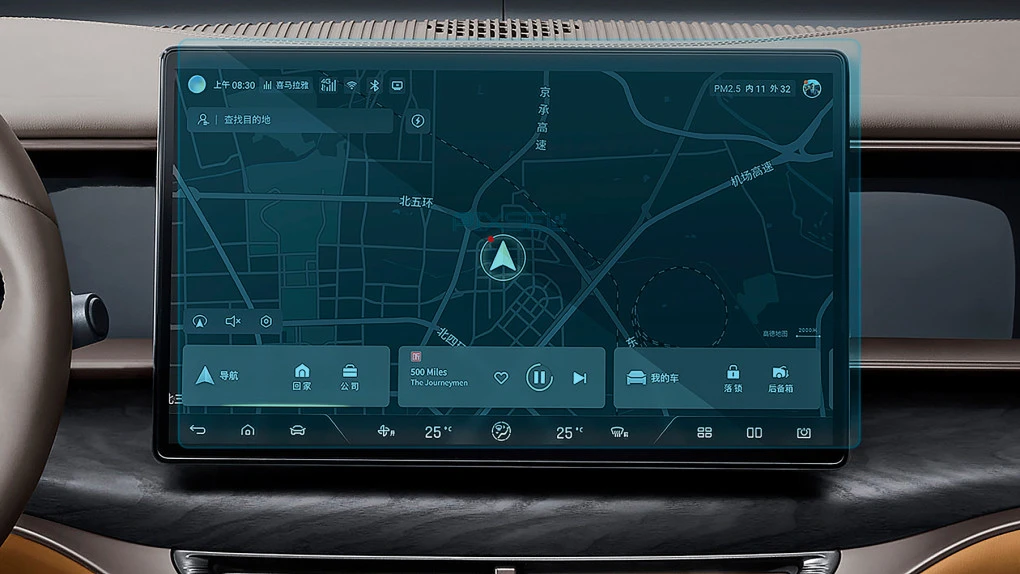 Sticlă hibridă de protecție Pixsel monitor DENZA D9 - 16.3“ 2022 -