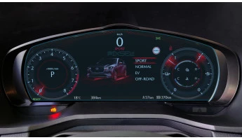 Защитное стекло Pixsel на приборную панель MAZDA CX-80 - 12.1“ 2024 -