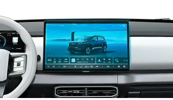 Sticlă hibridă de protecție Pixsel monitor BYD LEOPARD 3 - 16.3“ 2024 -