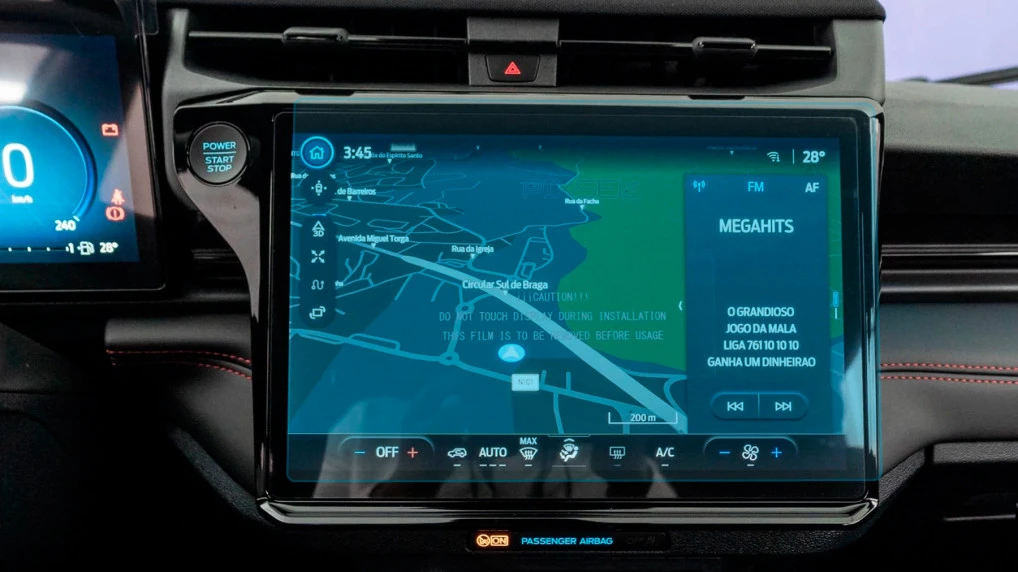 Sticlă hibridă de protecție Pixsel monitor FORD PUMA GEN-E - 12.9“ 2025 -