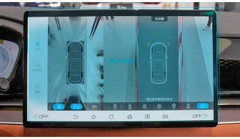 Sticlă hibridă de protecție Pixsel monitor BYD HAN - 16.3“ 2022 -