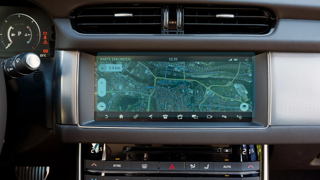 Sticlă hibridă de protecție Pixsel monitor JAGUAR XF - 9.9“ 2016 - 2020