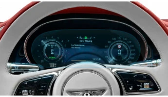 Sticlă hibridă de protecție Pixsel panoul de bord BENTLEY FLYING SPUR - 11.9“ 2025 -