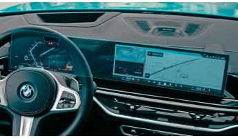 Sticlă hibridă de protecție Pixsel panoul de instrumente cu cameră BMW X5 - 30.1“ 2023 - (G05, F95)